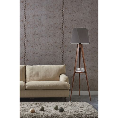 Sehbalı tripod lambader ceviz altıgen koyu gri abajurlu Dark Grey
Brown Floor Lamp slika 1