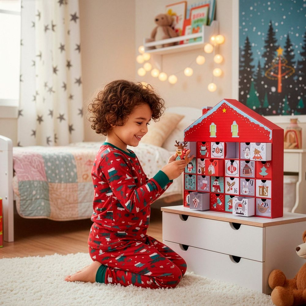 Ca1508 adventski kalendar 39 x 7 x 40 cm slika 6