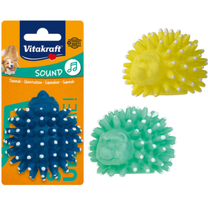 Vitakraft igračka za pse Jež piskavac 7,5cm (sorto)