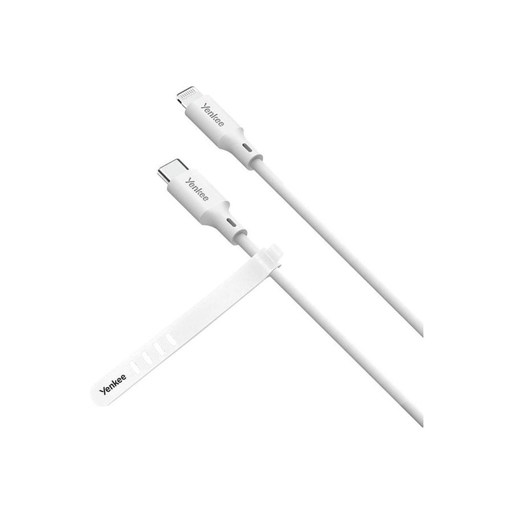 Yenkee USB kabal YCU 635 WH SILIC MFi - USB C/1,5m slika 1