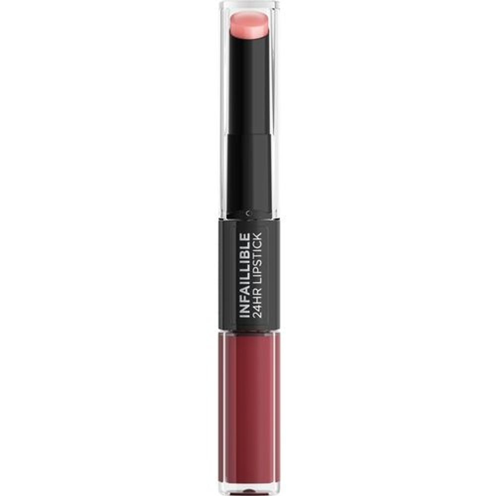 L'Oréal Paris Infaillible 24HR Lipstick Tečni ruž za usne 502 Red to Stay slika 1