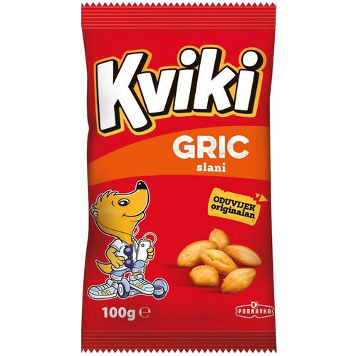 Kviki Gric slani, vrećica 100g slika 1