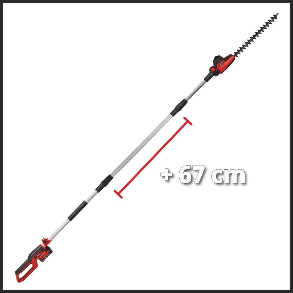Einhell Akumulatorske teleskopske makaze za živicu GC-HH 18/45 Li T-Solo slika 5