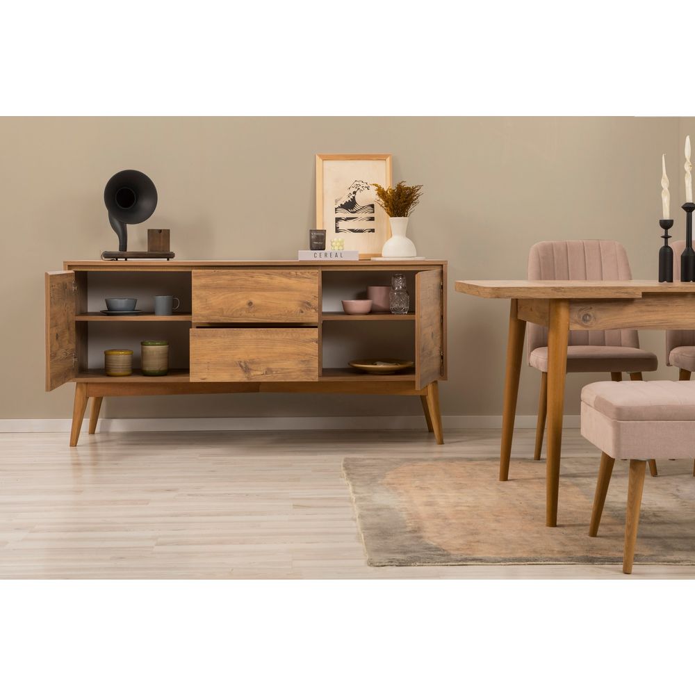 Vina Bench 04 0900 - Set za Trpezariju od Atlantic Borovine slika 6