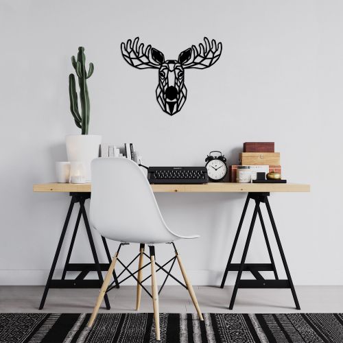 Wallity Metalna zidna dekoracija, Moose - 458 slika 2