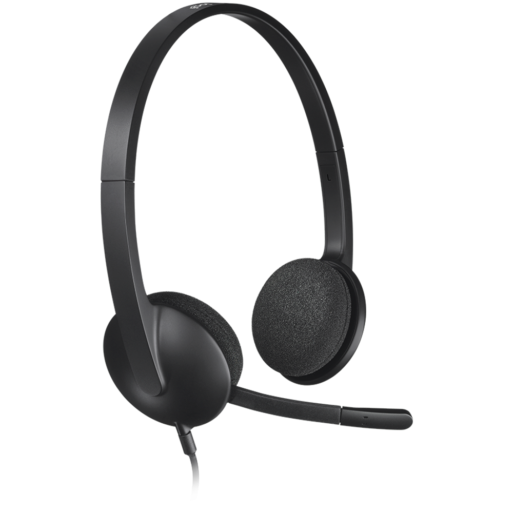 LOGITECH H340 USB Slušalice - Crne, Sa Kabelom slika 3