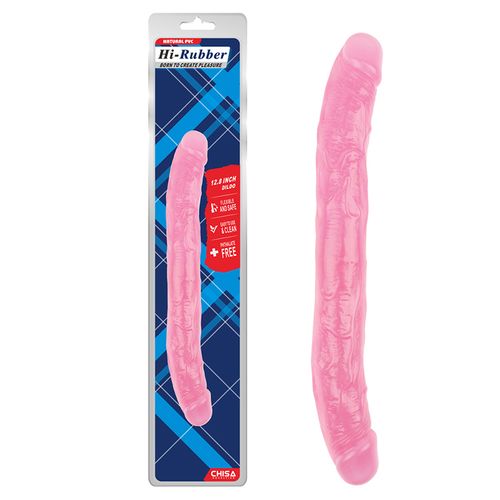 Roze dupli dildo 33cm slika 1