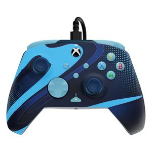 XBOX Wired Controller Rematch - Blue Tide Glow In The Dark