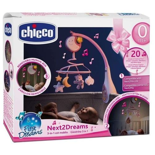 CHICCO vrtuljak Next2Dreams rozi 0762710 slika 2