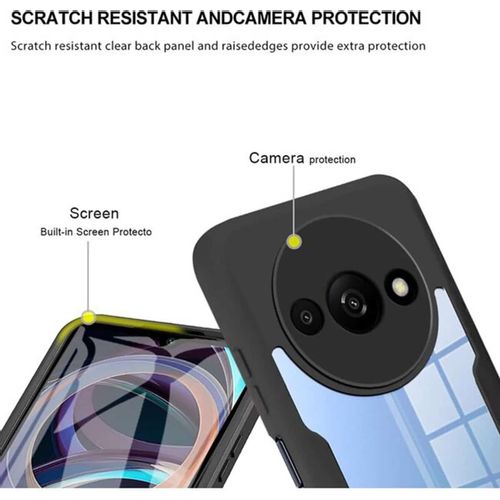 Techsuit – ColorVerse 360 ​​Series obostrana zaštitna maska za Xiaomi Redmi A3 – crna slika 6