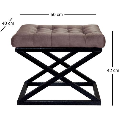 Capraz - Black, Brown Black
Brown Pouffe slika 2