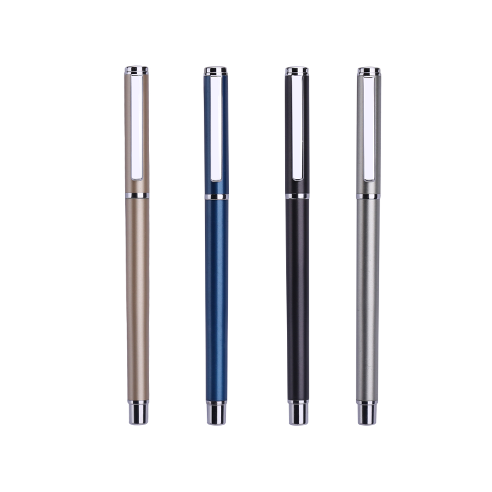 GEL ROLER DELI S82 PLAVI METALNI S82-01BLUE slika 1