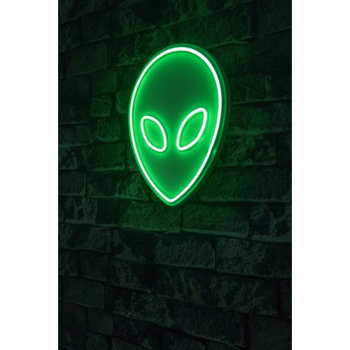 Wallity Ukrasna plastična LED rasvjeta, Alien - Green slika 1