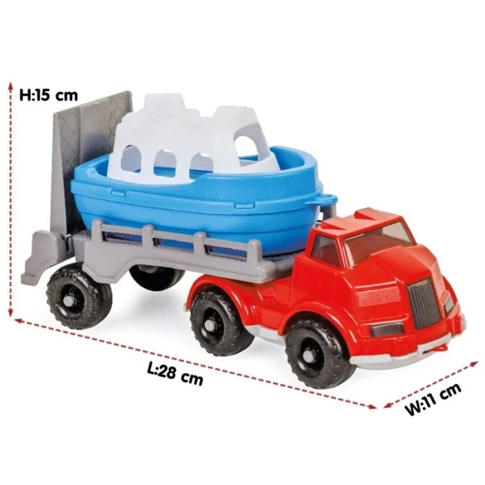 Pilsan Kamion sa brodićem Master Transport Truck 07-675 slika 3