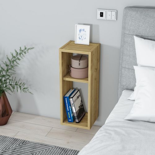 Klaus - Oak Oak Nightstand slika 2