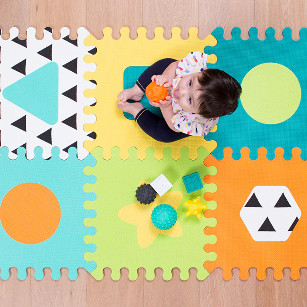 Infantino 216056 Baby podloga Soft Foam Puzzle Mat, 6kom slika 6