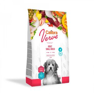 Calibra Dog Verve GF Adult Small Piletina & Pačetina, hrana za pse 1,2kg