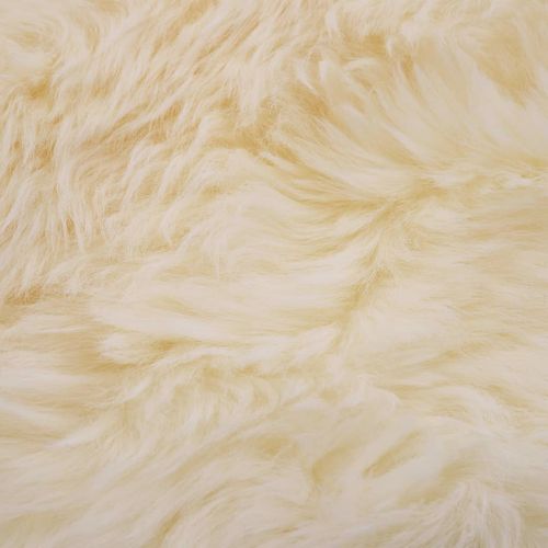 Tepih od ovčje kože 60 x 180 cm bijeli slika 15