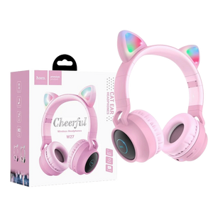 hoco. Slušalice bežične, Bluetooth - W27 Cat Ear Pink