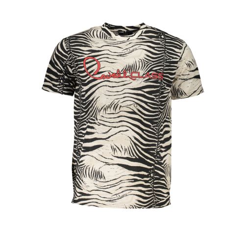 CAVALLI CLASS MEN'S SHORT SLEEVED T-SHIRT WHITE slika 1