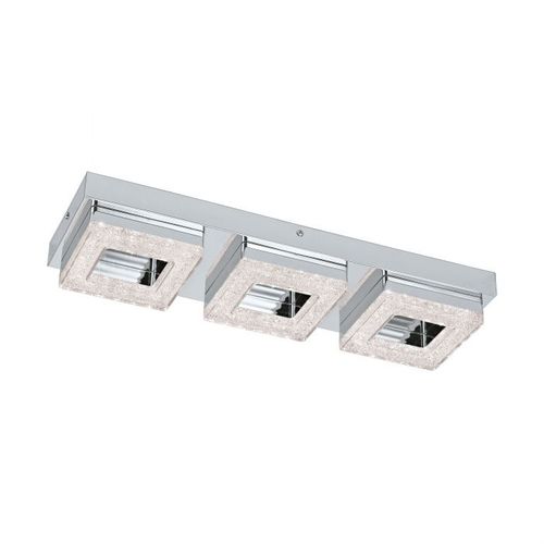 Eglo Fradelo zidna/plafonjera/3, led, 3x4w, hrom/kristal  slika 1