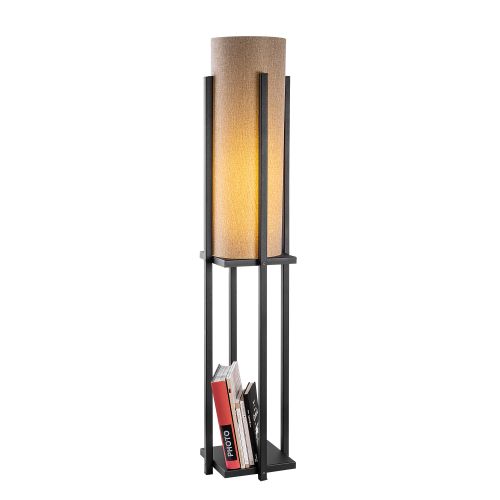 Stona lampa '7126 - Black Black' sa metalnim telom slika 3