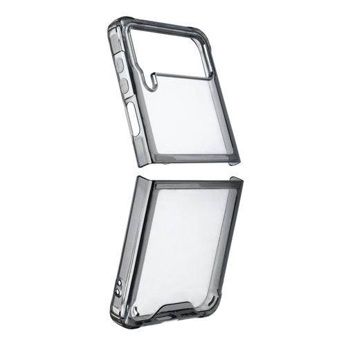 Maska Clear TPU za Samsung F721B Galaxy Z Flip 4 5G crna slika 1