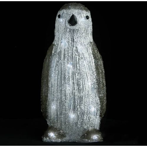 LED božićna akrilna figura pingvina unutarnja i vanjska 30 cm slika 11