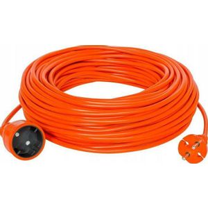 Produžni kabel za vrt 20m 2x1 narančasti