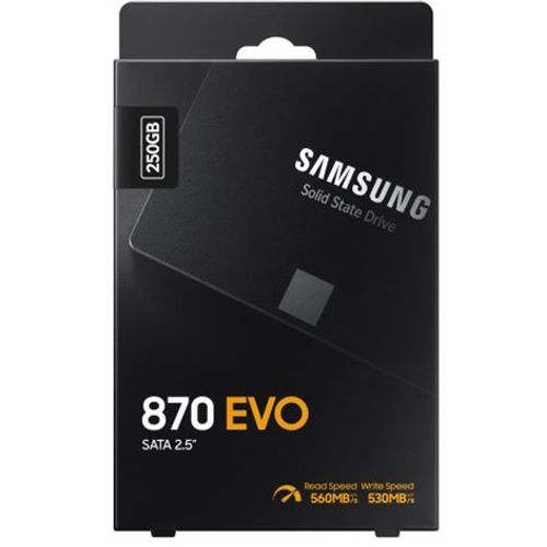 SSD 250GB Samsung 870 EVO 2,5" SATA MZ-77E250B/EU slika 1