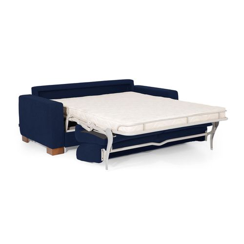 Kansas - Navy Blue Navy Blue 3-Seat Sofa-Bed slika 3