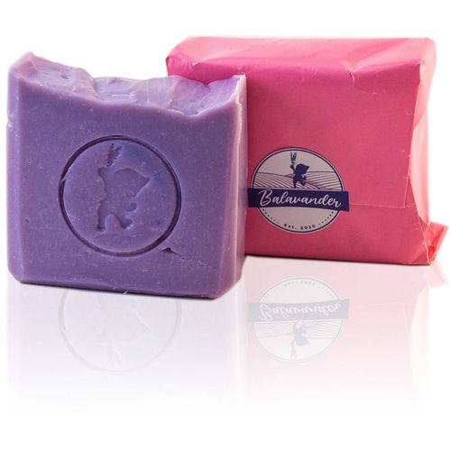 Violet prirodni ručno pravljeni sapun 90g slika 3
