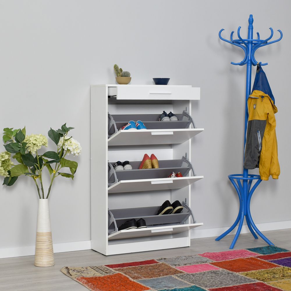 Shc-431-Dd-1 Diamond
White Shoe Cabinet slika 2