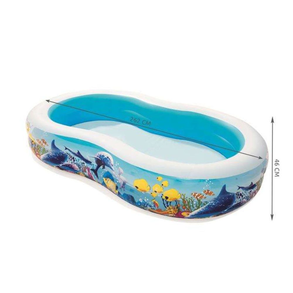 Bazen na napuhavanje Bestway 262*157*46cm slika 3
