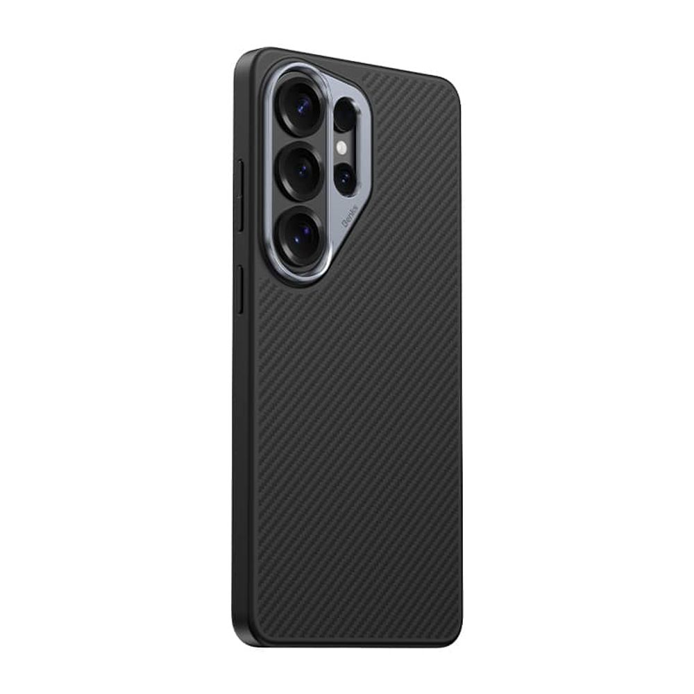 Benks Magnetic Armor Pro Kevlar maska sa metalnim okvirom za Samsung Galaxy S26 Ultra – crna slika 3