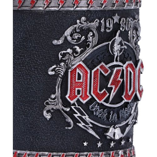 NEMESIS NOW ACDC BACK IN BLACK ČAŠICA ZA PIĆE 8.5CM slika 7