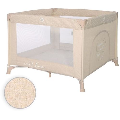 Lorelli Ogradica Sunny Playground - Fog Beige Star 100x100x74cm slika 2