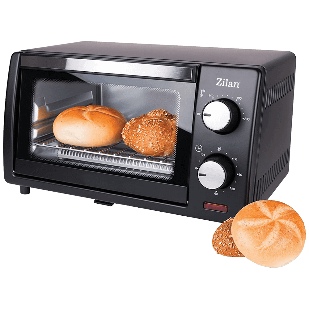 Zilan Mini pećnica, zapremina 9 l, 800 W, crna - ZLN4328 slika 1