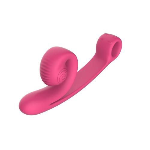 Snail Vibe Curve Duo Vibrator - Pink slika 4