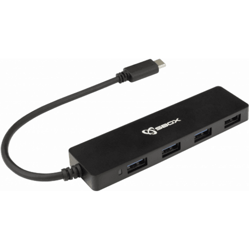 S BOX H 404 USB 4 Portni C HUB slika 1