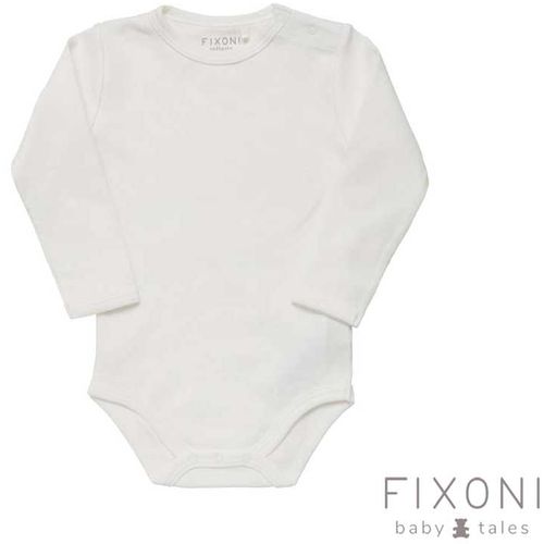 Fixoni - Bodi dugi rukav, Offwhite, vel. 50 slika 2