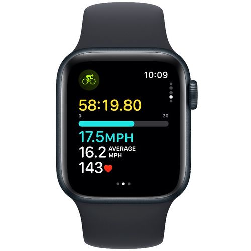 Apple Watch SE GPS 40mm Midnight with Midnight Sport Band - M/L slika 6