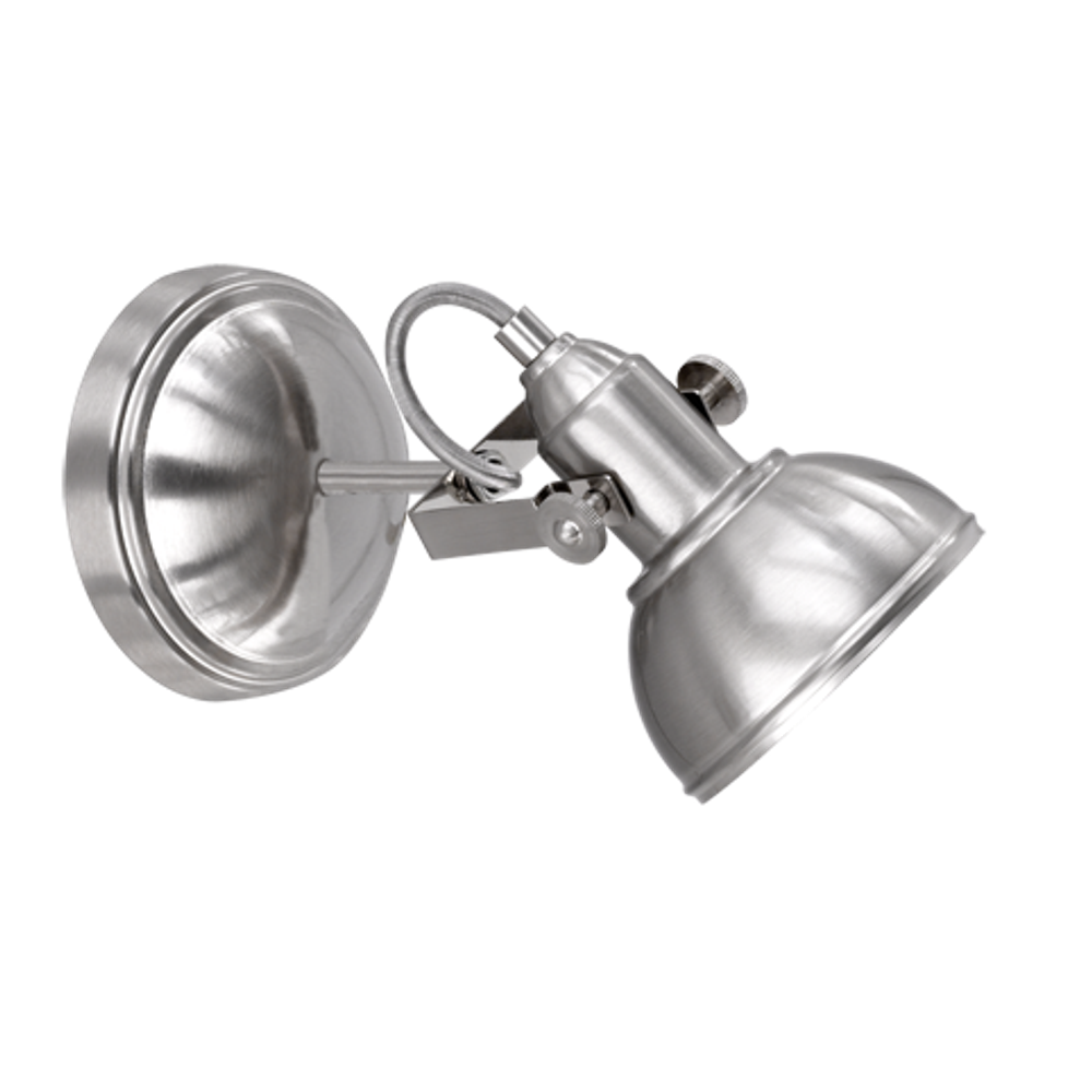 Zidna lampa GINA spot /1 nikel mat slika 1