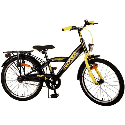 Volare Thombike 20" dječji bicikl s dvije ručne kočnice crno-žuti slika 3