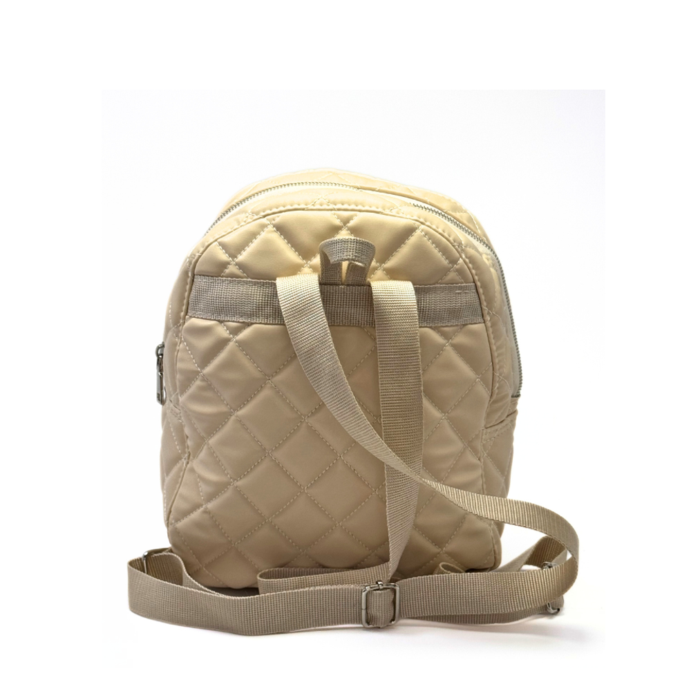 ILEA Ženski ruksak Topstitch, Bež slika 3