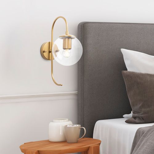 Opviq Jewel - 10560 Zidna Lampa u Shiny Gold Izdanju slika 2