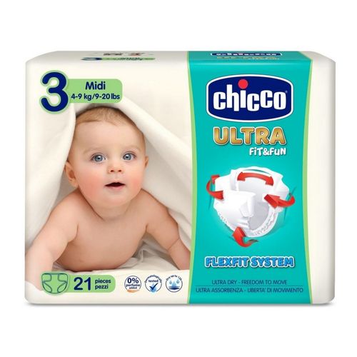 Chicco pelene ULTRA Midi 21X10 4-9kg,21kom slika 1