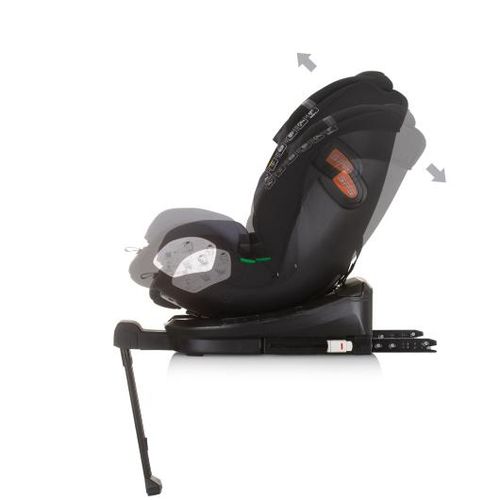 Chipolino autosjedalica I-SIZE 40-150 cm ISOFIX 360 "TOURINO" obsidian slika 5