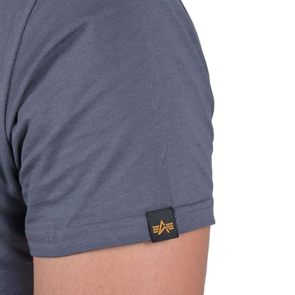 Alpha Industries Muška majica kratkih rukava Basic, Siva slika 5