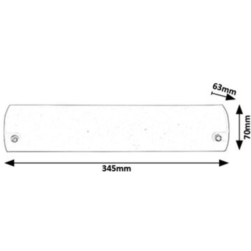 Rabalux Archie nadgradne lampe, bela, LED 12W slika 6